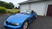 Blue 1998 BMW Z3 automatic roadster Japan import For Sale