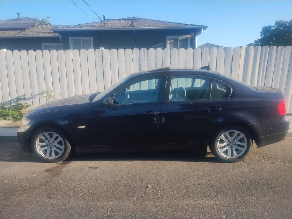 Blue 2008 BMW 328xi manual xDrive sedan For Sale