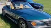 Green 1996 BMW Z4 manual roadster For Sale