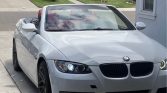 White 2009 BMW 328i convertible automatic For Sale