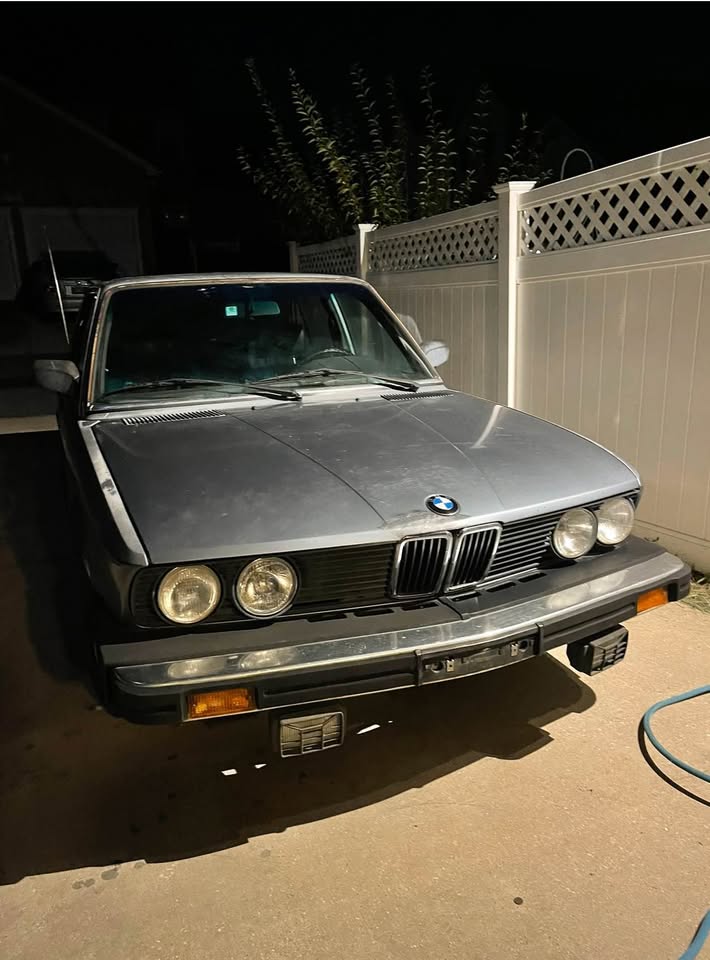 5 series classic gray 1985 BMW 528e automatic For Sale