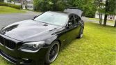 7 series black 2009 BMW 750i automatic sedan For Sale