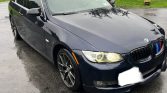 Black 2008 BMW 335xi E92 manual coupe For Sale