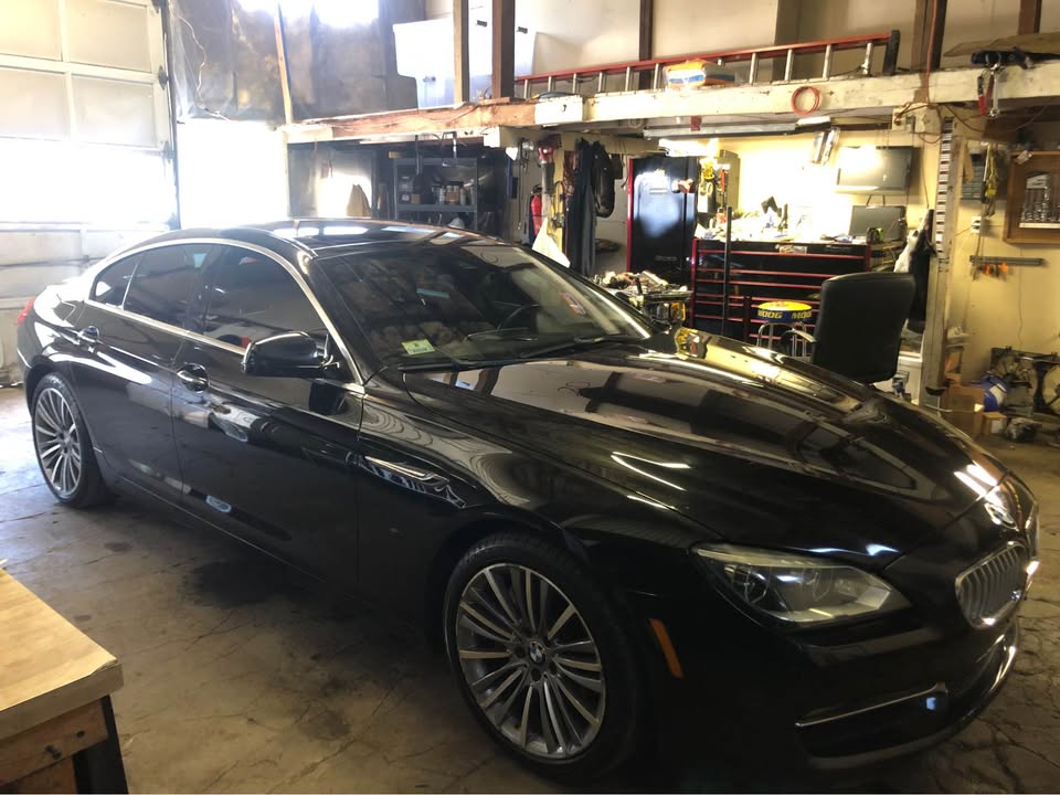 Black 2013 BMW 640i Gran Coupe automatic For Sale