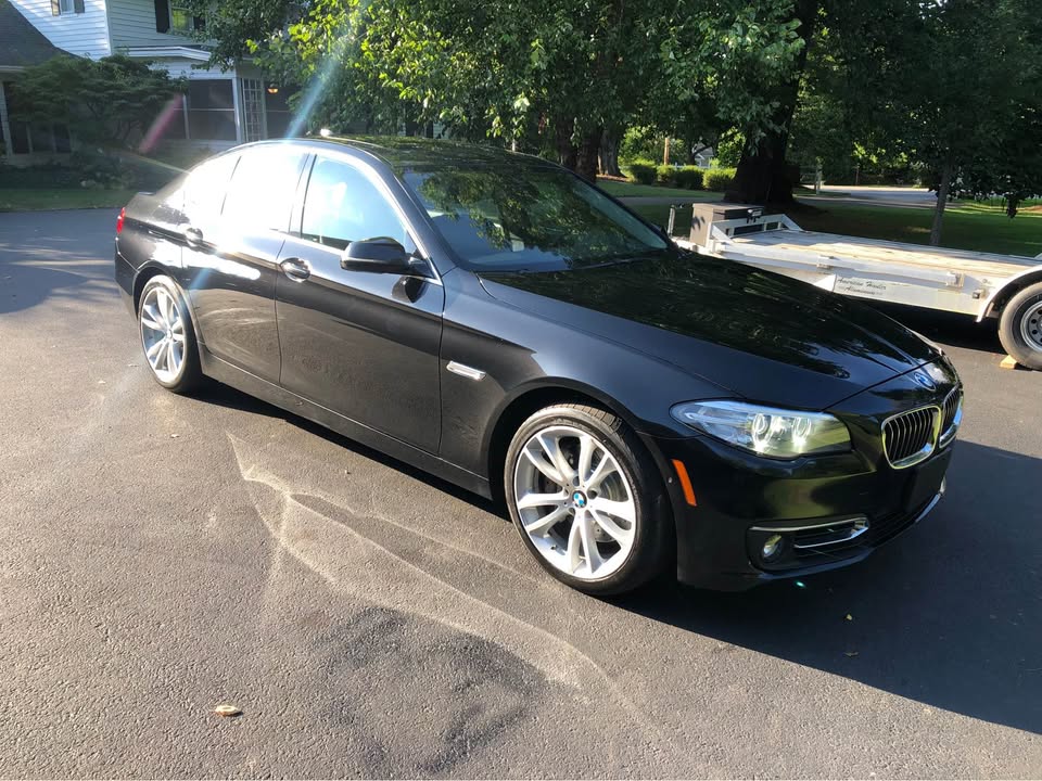 Black 2016 BMW 535i xDrive automatic sedan For Sale