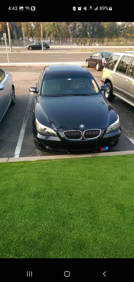Blue 2006 BMW 550i E60 automatic sedan For Sale