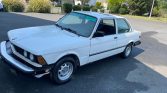 Classic 3 series white 1983 BMW 320i manual coupe For Sale