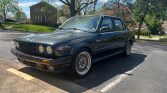Classic black 1990 BMW 325ix manual sedan For Sale