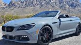 Gray 2017 BMW 640i convertible automatic For Sale