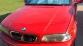 Red 2001 BMW 330ci E46 automatic convertible For Sale