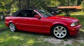 Red 2002 BMW 325ci E46 convertible automatic For Sale