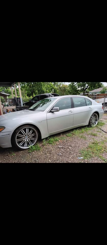 Silver 2003 BMW 754Li automatic sedan For Sale