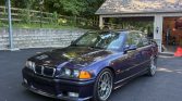 Techno Violet 1997 BMW M3 E36 manual coupe For Sale