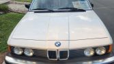 White 1986 BMW 735i automatic sedan For Sale