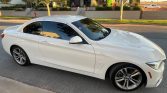 White 2018 BMW 430i automatic convertible For Sale