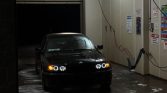 Black 2001 BMW E46 325Ci convertible automatic For Sale