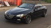 Black 2012 BMW 650i low miles convertible automatic For Sale