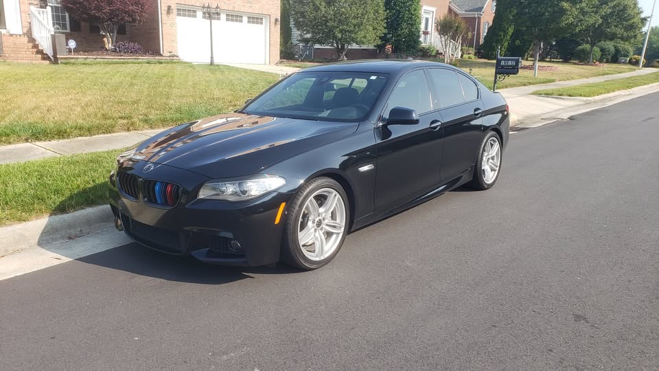 Black 2013 BMW F10 550i automatic sedan For Sale
