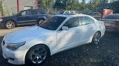 White 2008 BMW E60 535xi sedan automatic For Sale
